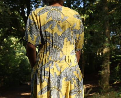 Arya Pleat Dress - Paper Sewing Pattern - Sew Different - Simplifi Fabric