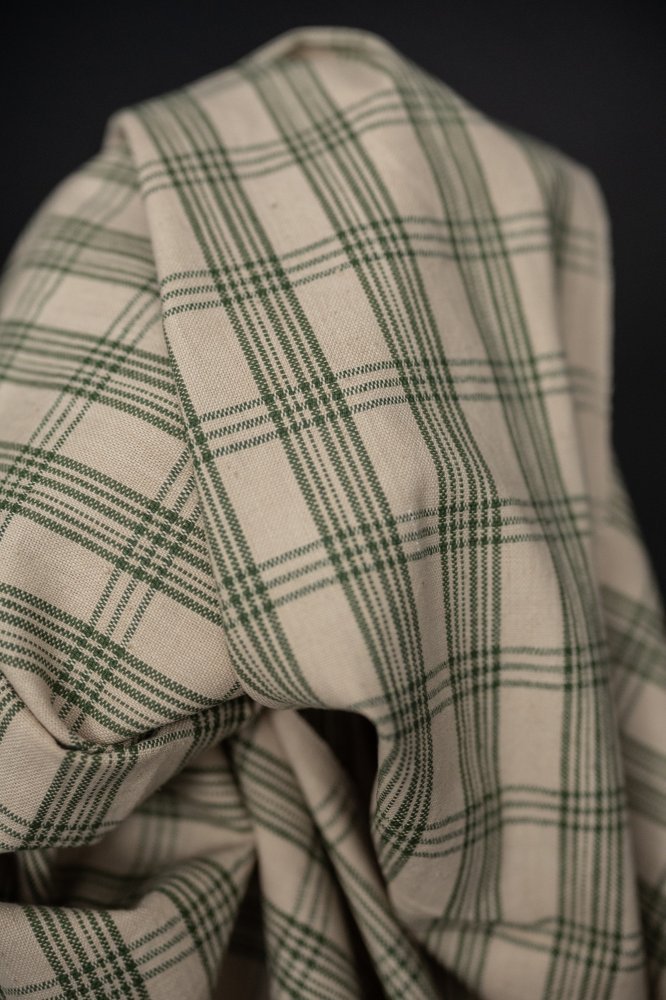 Atlas Check Handwoven Indian Cotton - Merchant & Mills - Simplifi Fabric