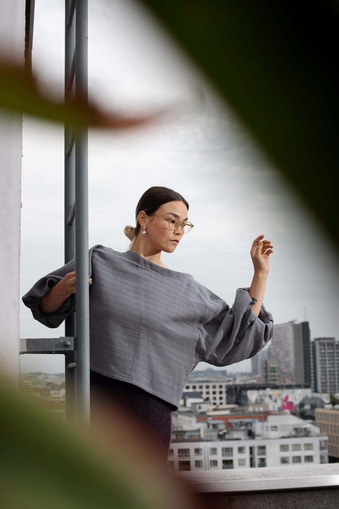 AURELIA Blouse, Dress + Skirt by Mila Moisio PDF Sewing Pattern - TAUKO - Simplifi Fabric