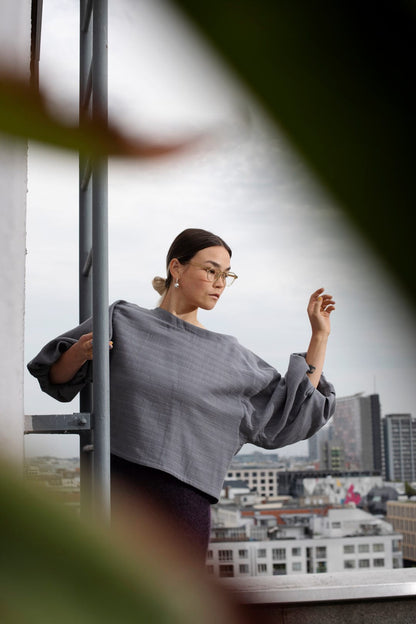 AURELIA Blouse, Dress + Skirt by Mila Moisio PDF Sewing Pattern - TAUKO - Simplifi Fabric