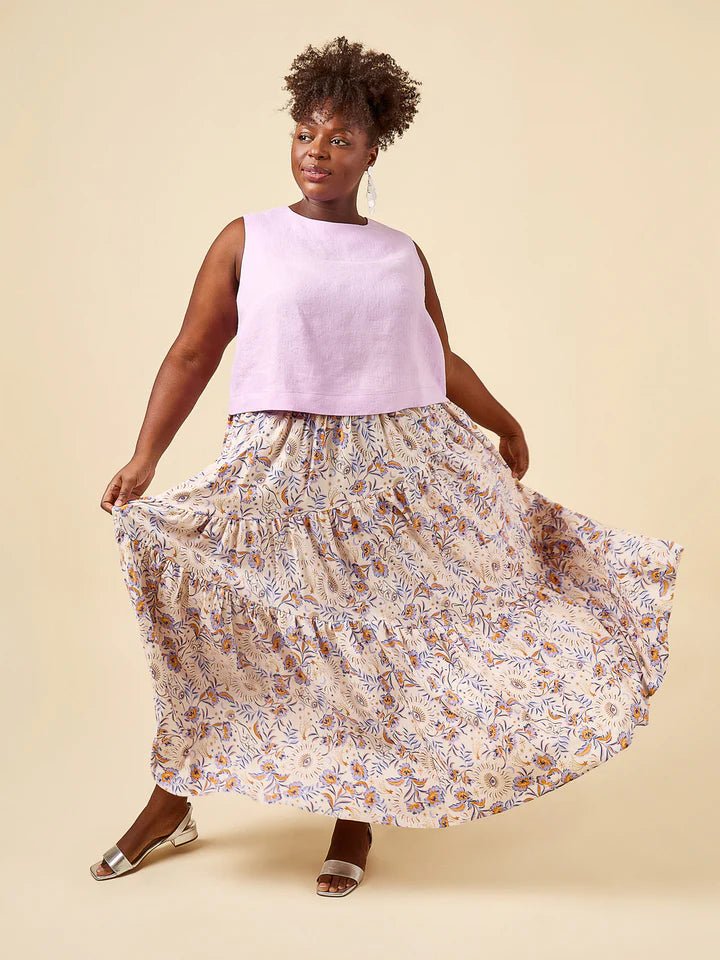 Azure Dress, Skirt & Top Pattern - Closet Core Patterns - Simplifi Fabric