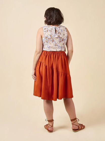 Azure Dress, Skirt & Top Pattern - Closet Core Patterns - Simplifi Fabric