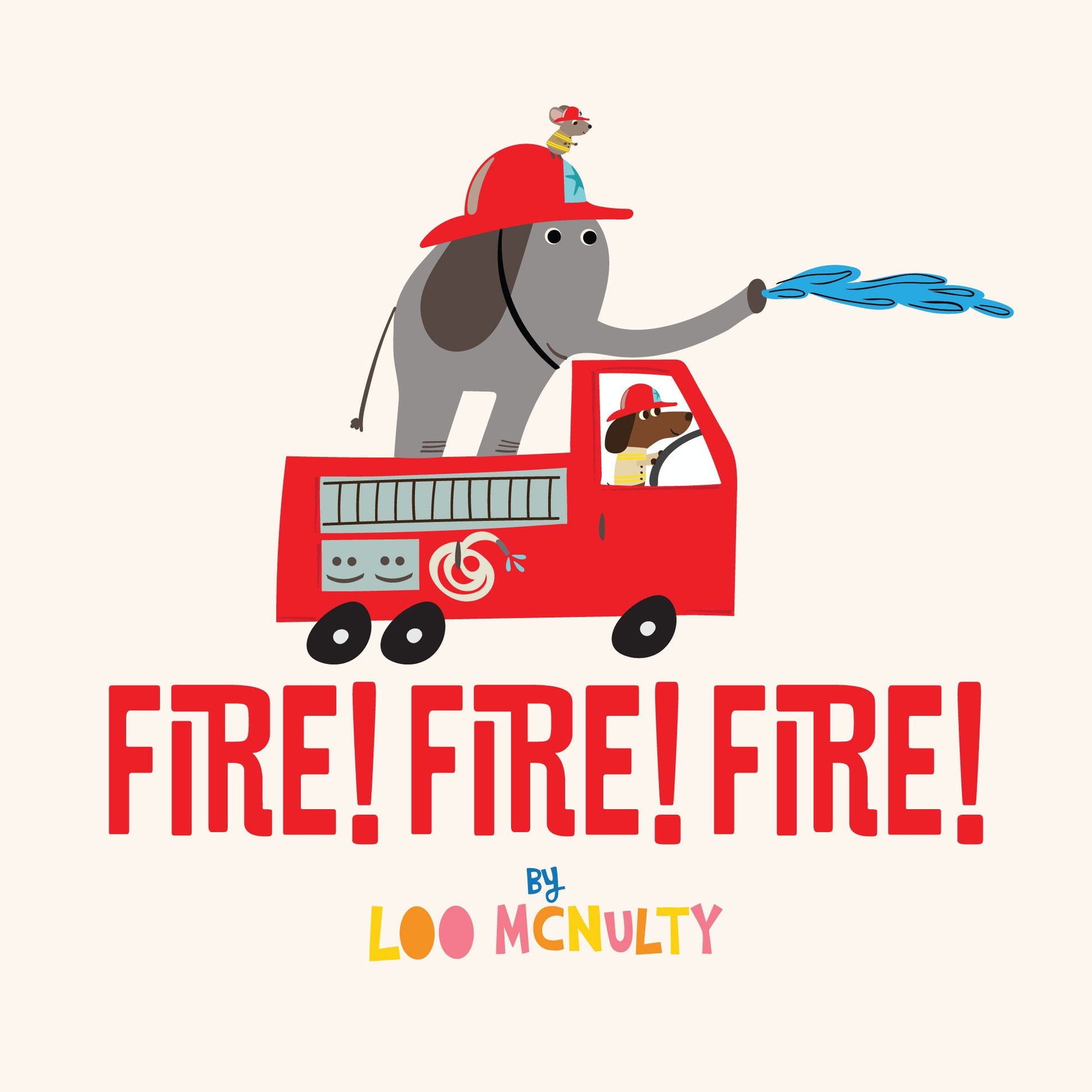 Badge Of Honor - Fire! Fire! Fire! - Loo McNulty - Cloud 9 Fabrics - Poplin - Simplifi Fabric