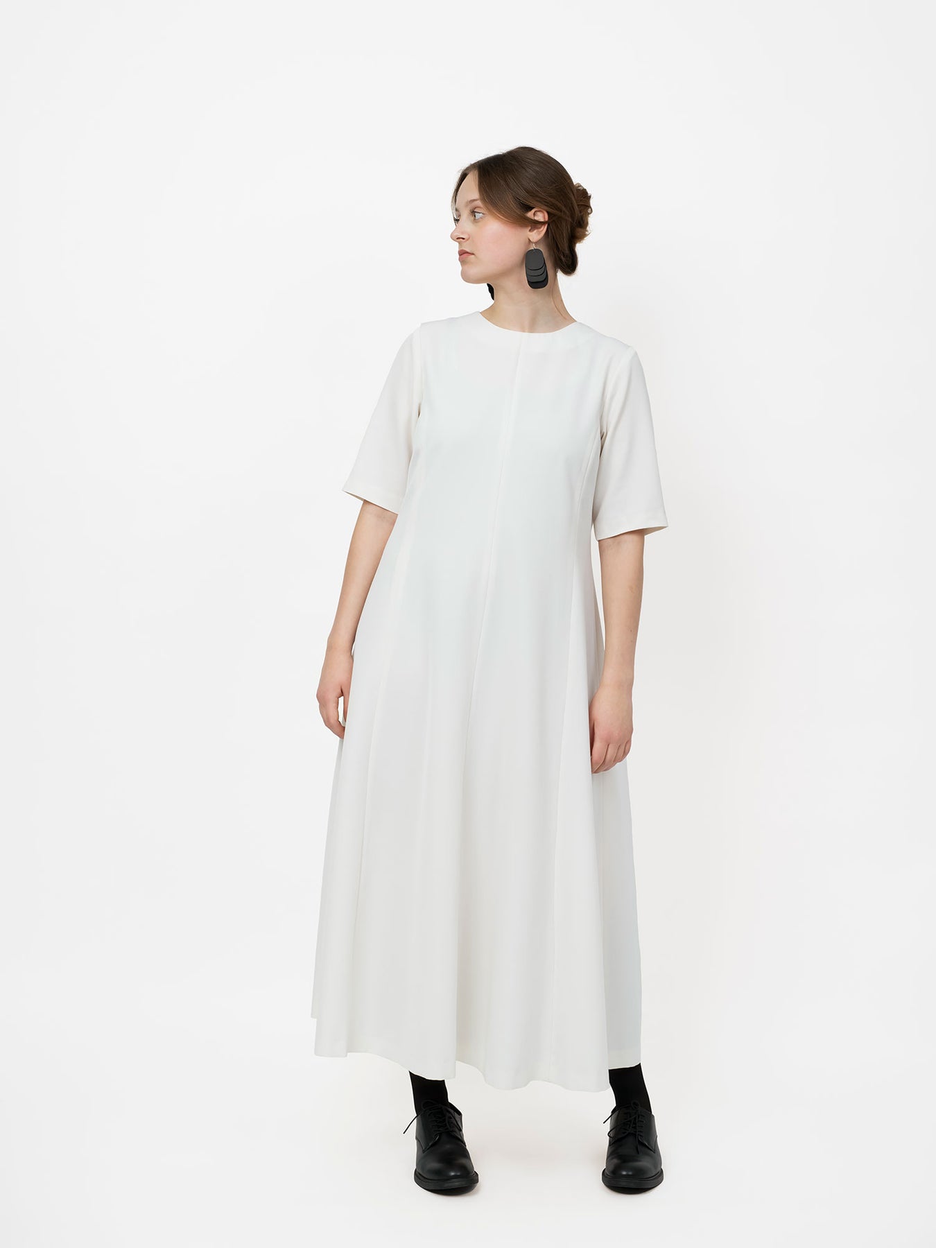a line dress patterns with sleeves Balloon Sleeve Dress Pattern