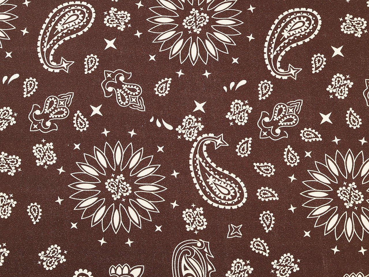 Bandana Denim - Chocolate - Oeko - Tex 100 - Fabric Godmother - Simplifi Fabric