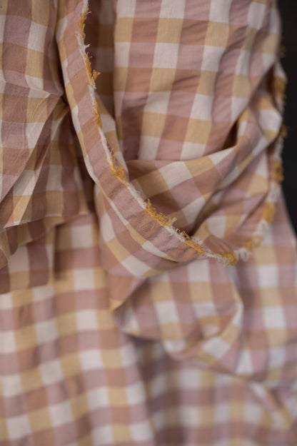 Battenberg Gingham Indian Organic Cotton Seersucker - Merchant & Mills - Simplifi Fabric