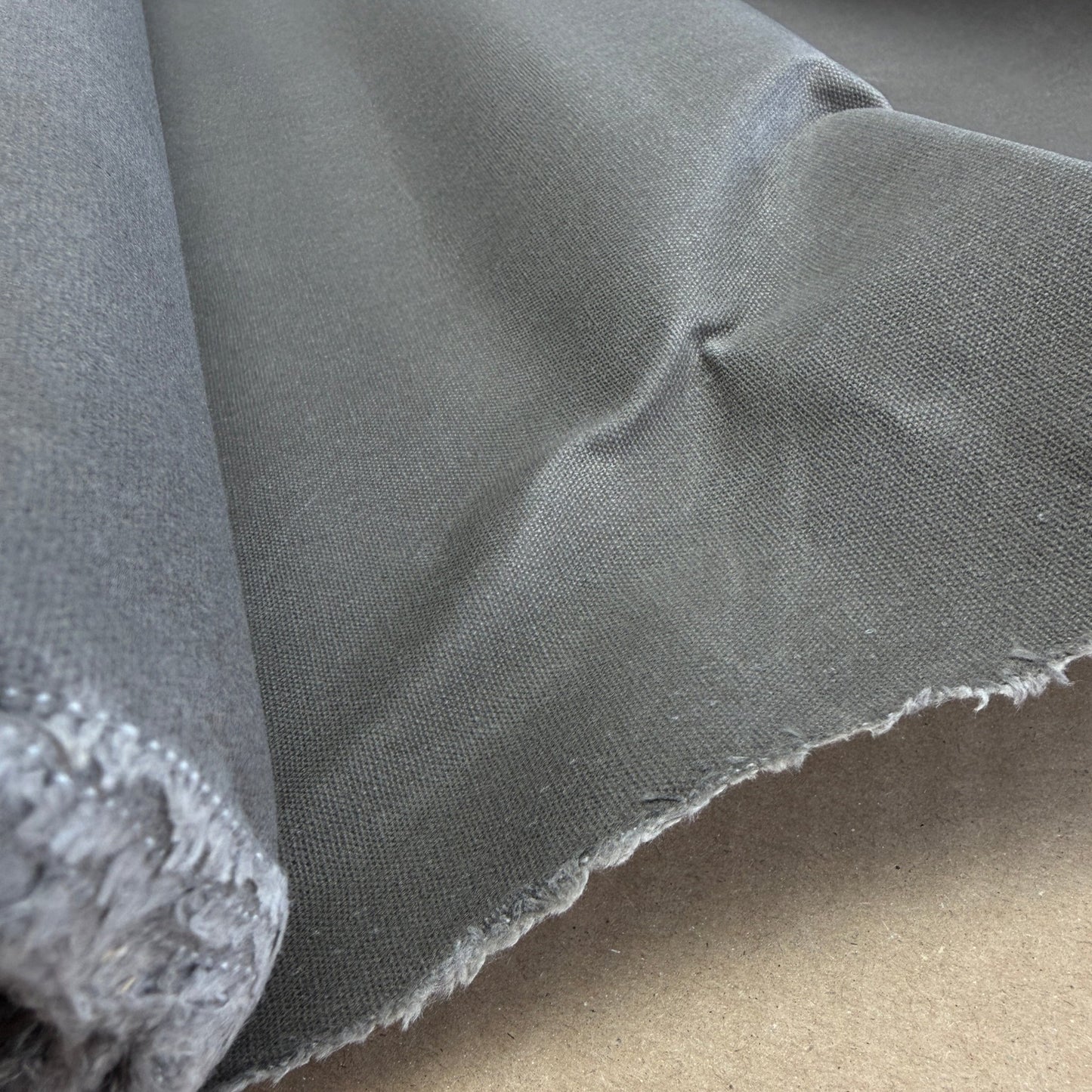 Bees Waxed 100% Cotton Canvas 10 oz - Mushroom - Simplifi Fabric