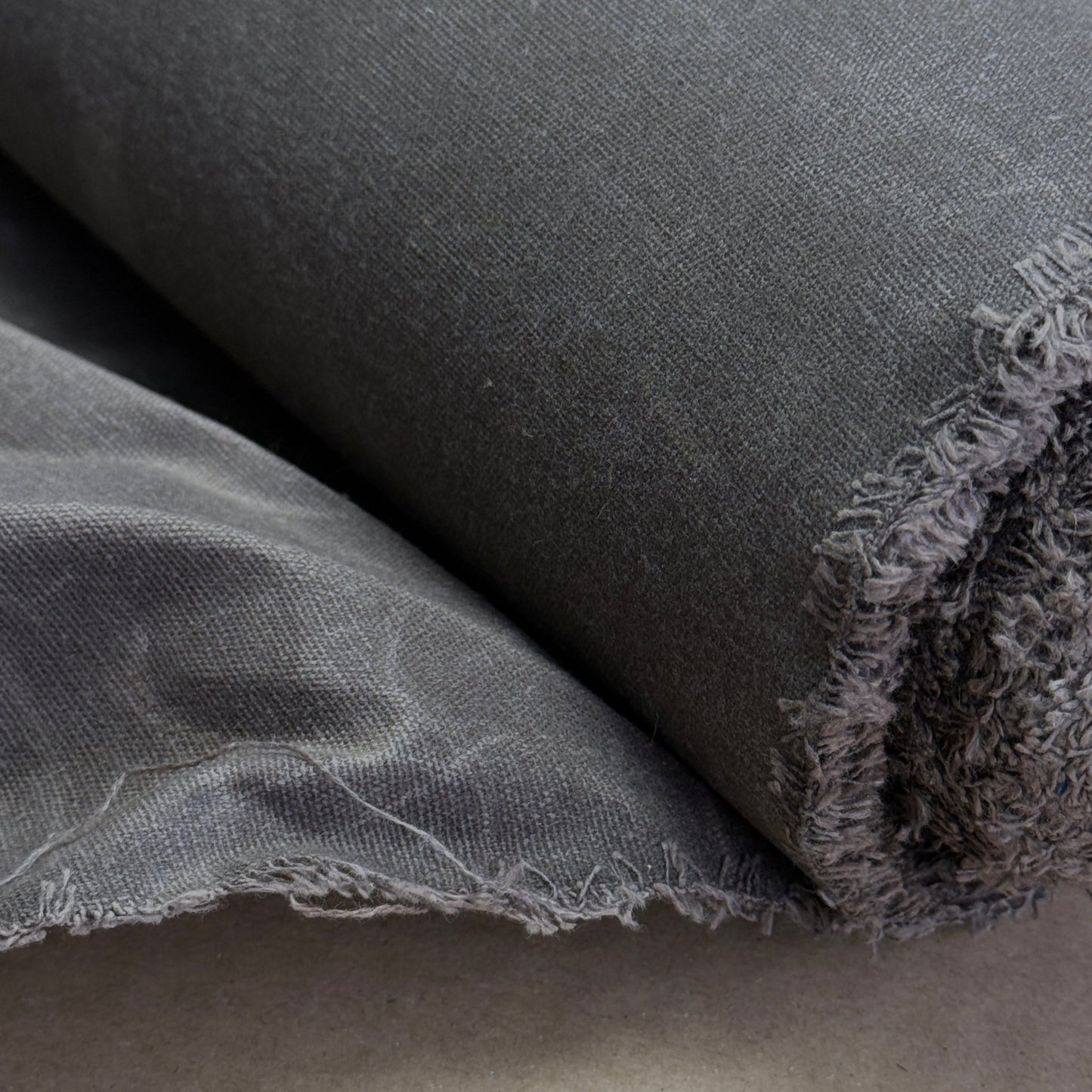 Bees Waxed 100% Cotton Canvas 6 oz. - Warm Fog (brown unndertone) - Simplifi Fabric