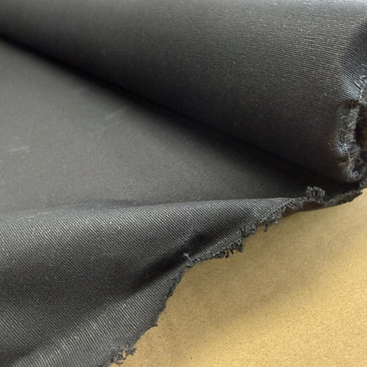 Bees Waxed 100% Cotton Canvas 8 oz. - Black - Simplifi Fabric