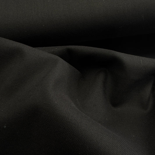 Black Poplin - Deadstock - Simplifi Fabric