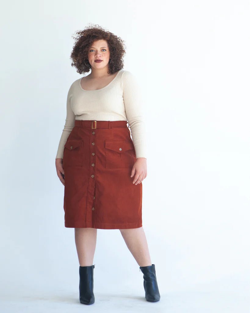 Blair Skirt Sewing Pattern - True Bias - Simplifi Fabric