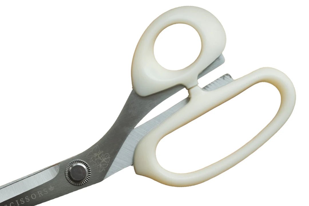 Bloom Series Lightweight Fabric Scissors - White - 8", 9", 10" - LDH Scissors - Simplifi Fabric