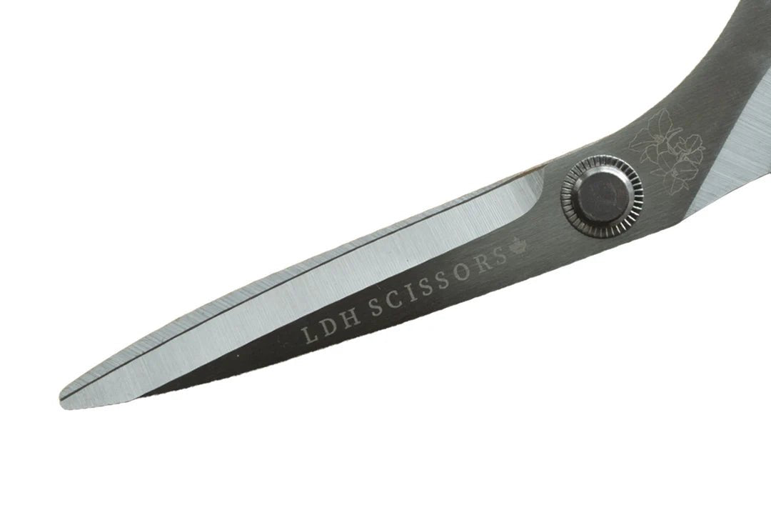 Bloom Series Lightweight Fabric Scissors - White - 8", 9", 10" - LDH Scissors - Simplifi Fabric