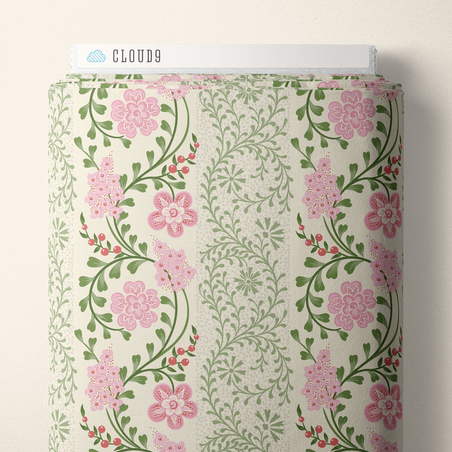 Blooming Heirlooms - Pink - Summer Garden - House Of Haricot - Cloud 9 Fabrics - Poplin - Simplifi Fabric