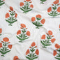 Boho Floral - Sienna - Indian Block Prints Cottage - Fableism Supply Co. - Simplifi Fabric