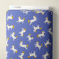Brave Horses - Blue - The Iliad - Aidi Riera - Cloud 9 Fabrics - Poplin - Simplifi Fabric