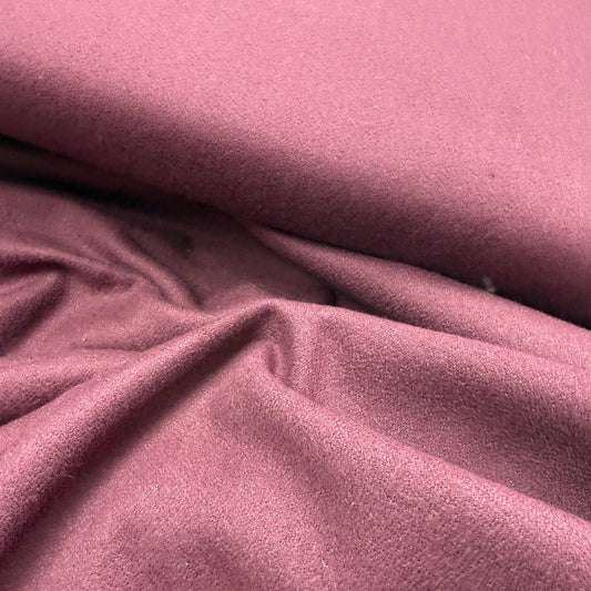 Burgandy Organic Cotton Flannel - Deadstock - Simplifi Fabric