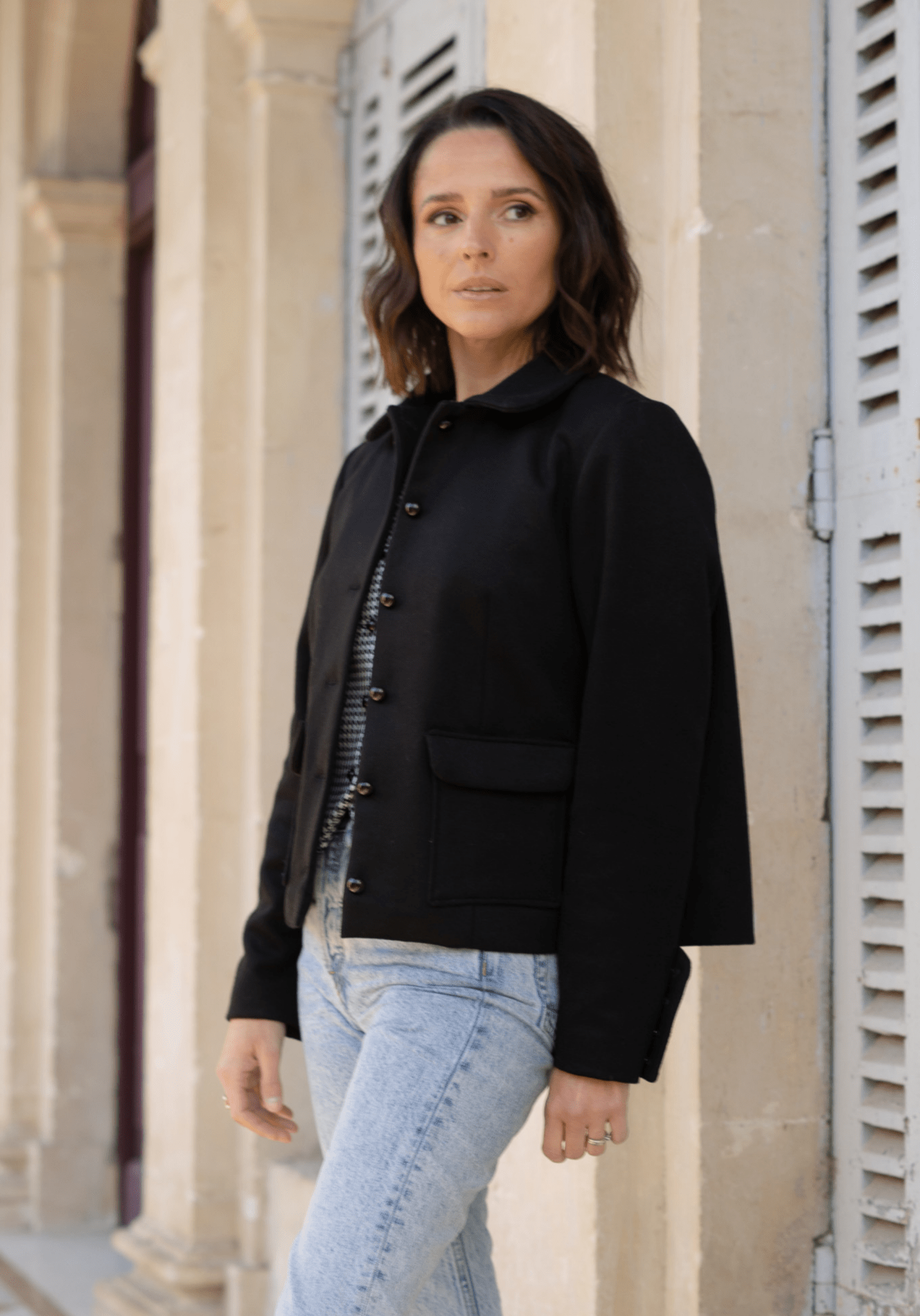 Calypso Jacket Paper Sewing Pattern - Maison Fauve - Simplifi Fabric