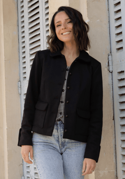 Calypso Jacket Paper Sewing Pattern - Maison Fauve - Simplifi Fabric