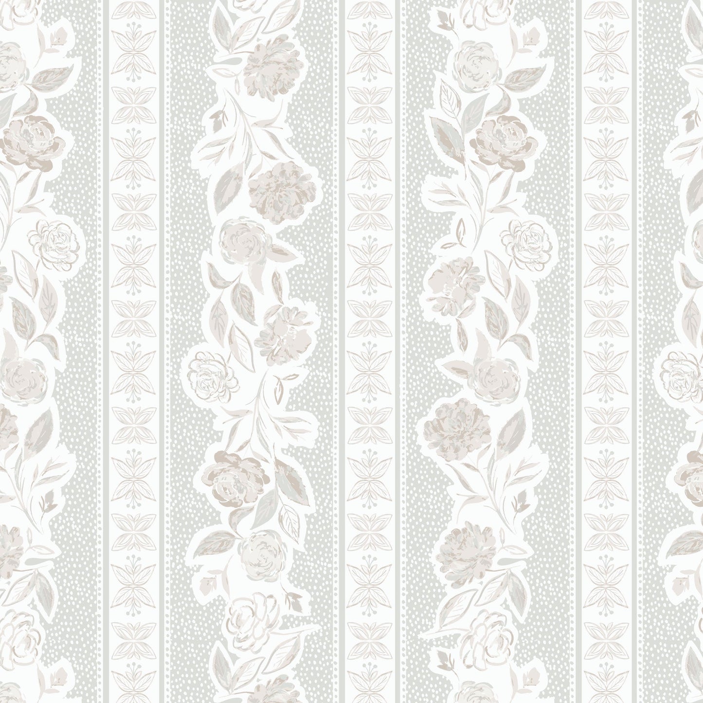Camelia Cascade - Gentle Whispers - Trisha Patel - Cloud 9 Fabrics - Poplin - Simplifi Fabric
