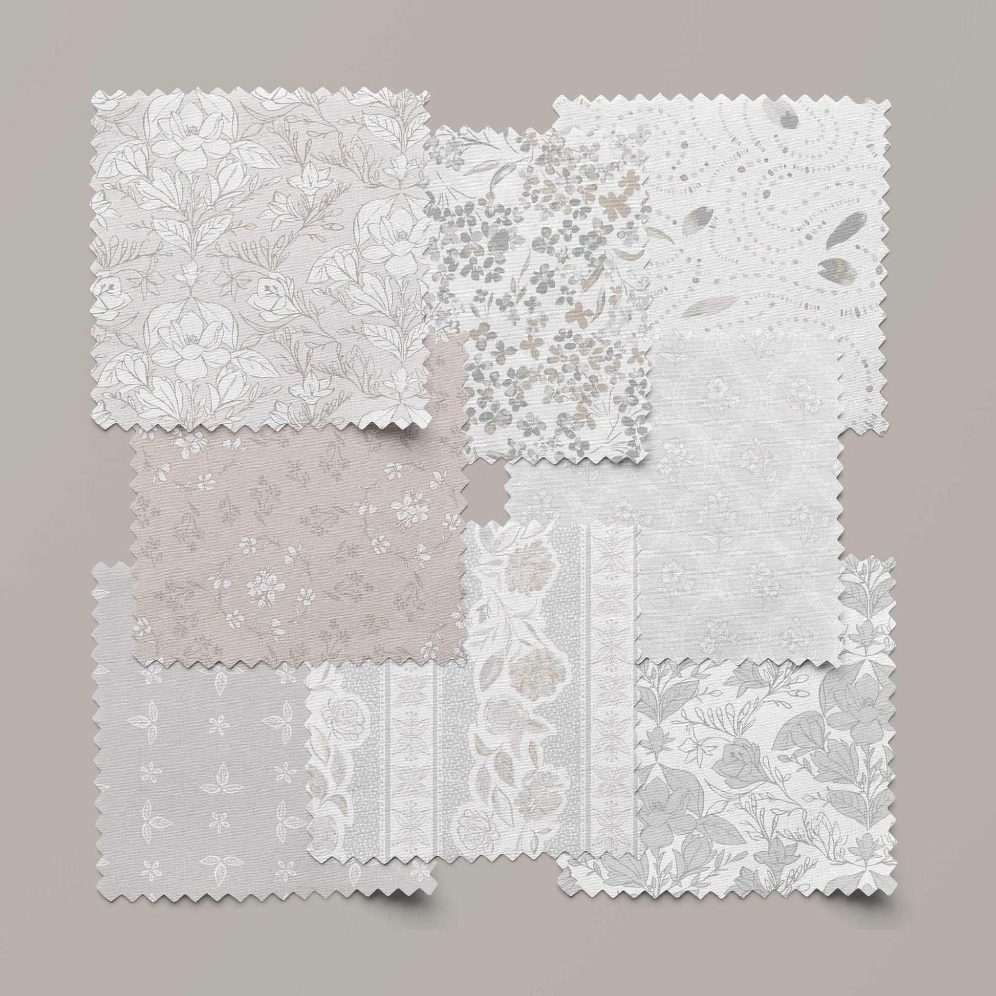 Camelia Cascade - Gentle Whispers - Trisha Patel - Cloud 9 Fabrics - Poplin - Simplifi Fabric