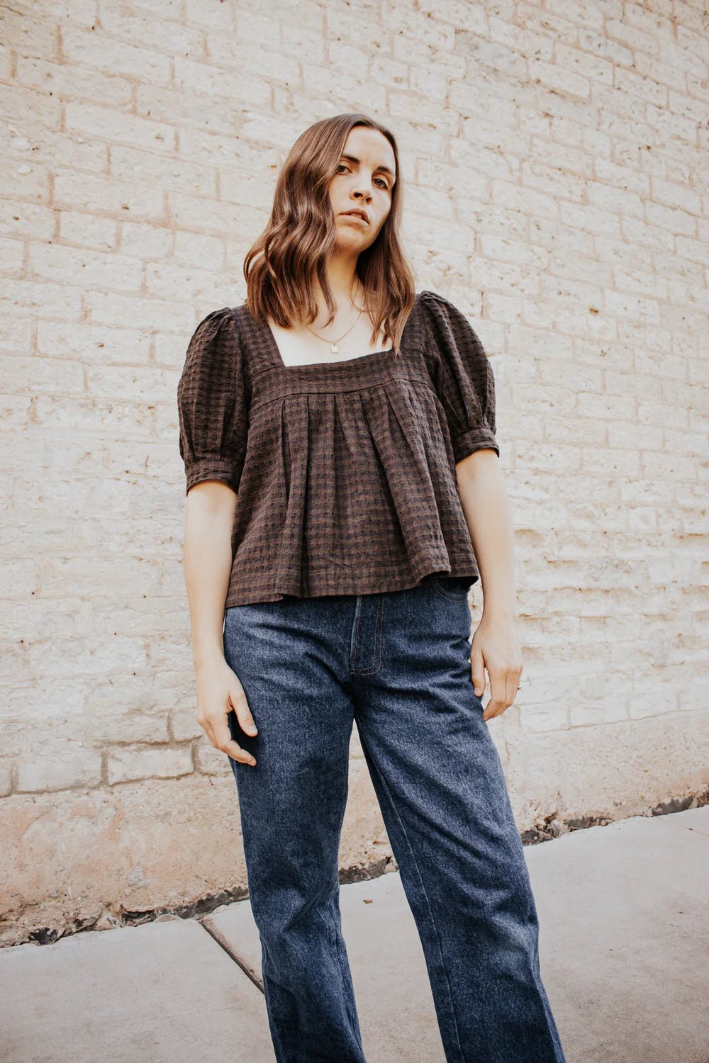 CAMILLE Chemise PDF Sewing Pattern - Madswick - Simplifi Fabric