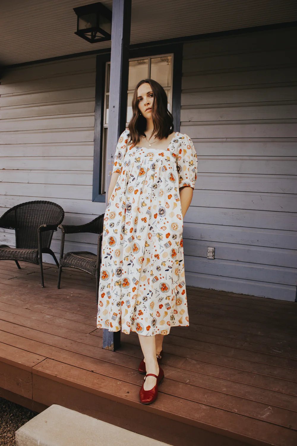 CAMILLE Chemise PDF Sewing Pattern - Madswick - Simplifi Fabric