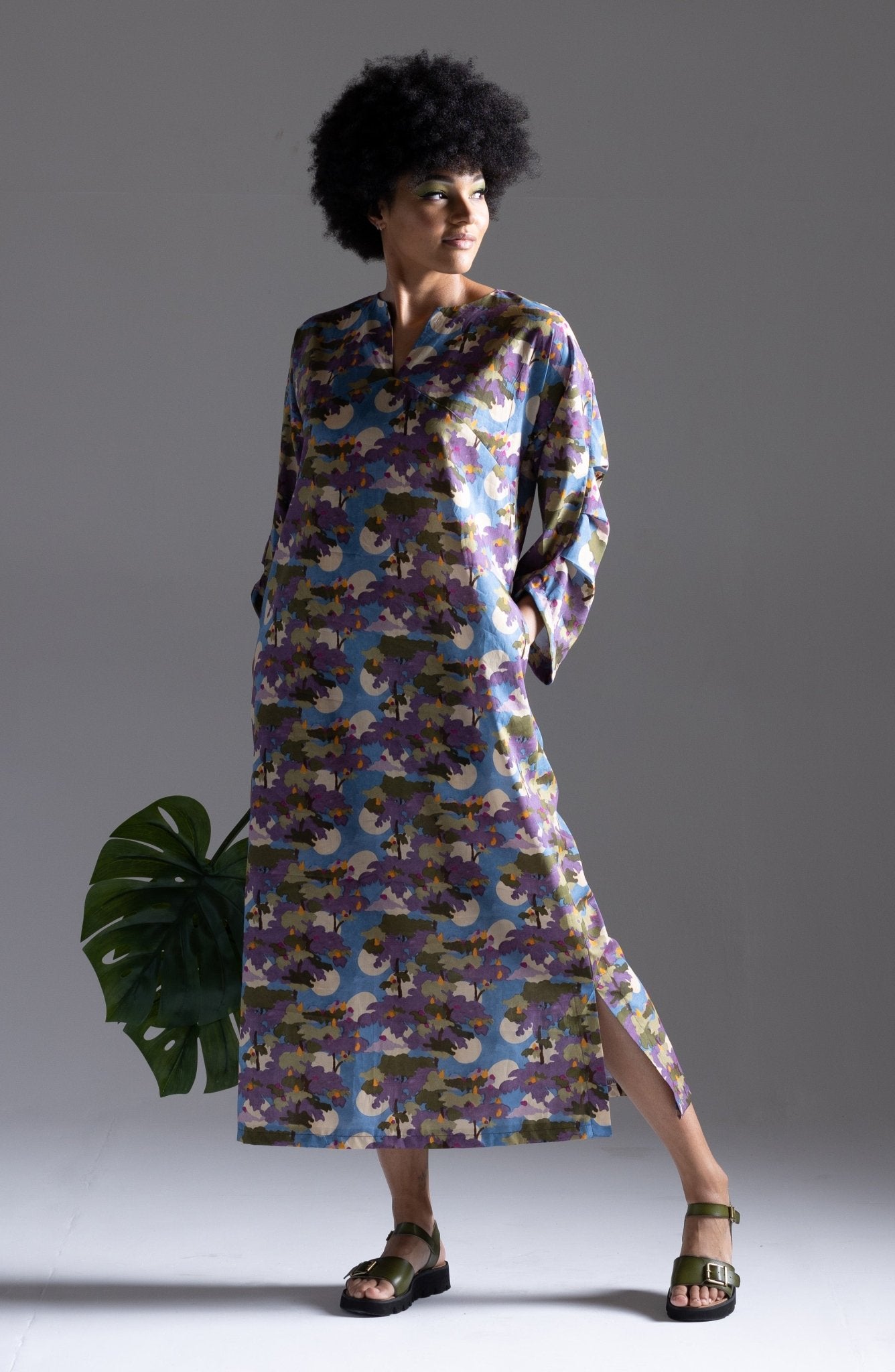 Camomile Kaftan - Paper Sewing Pattern - Sew Different - Simplifi Fabric