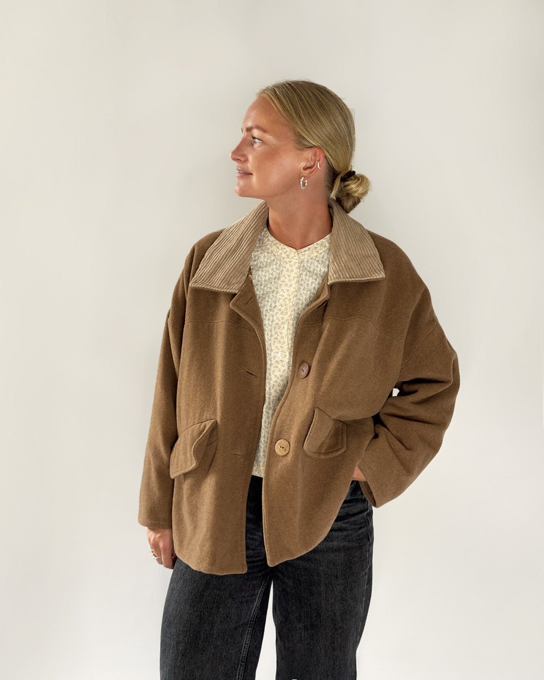 Car Coat Paper Pattern - Wardrobe by Me - Simplifi Fabric