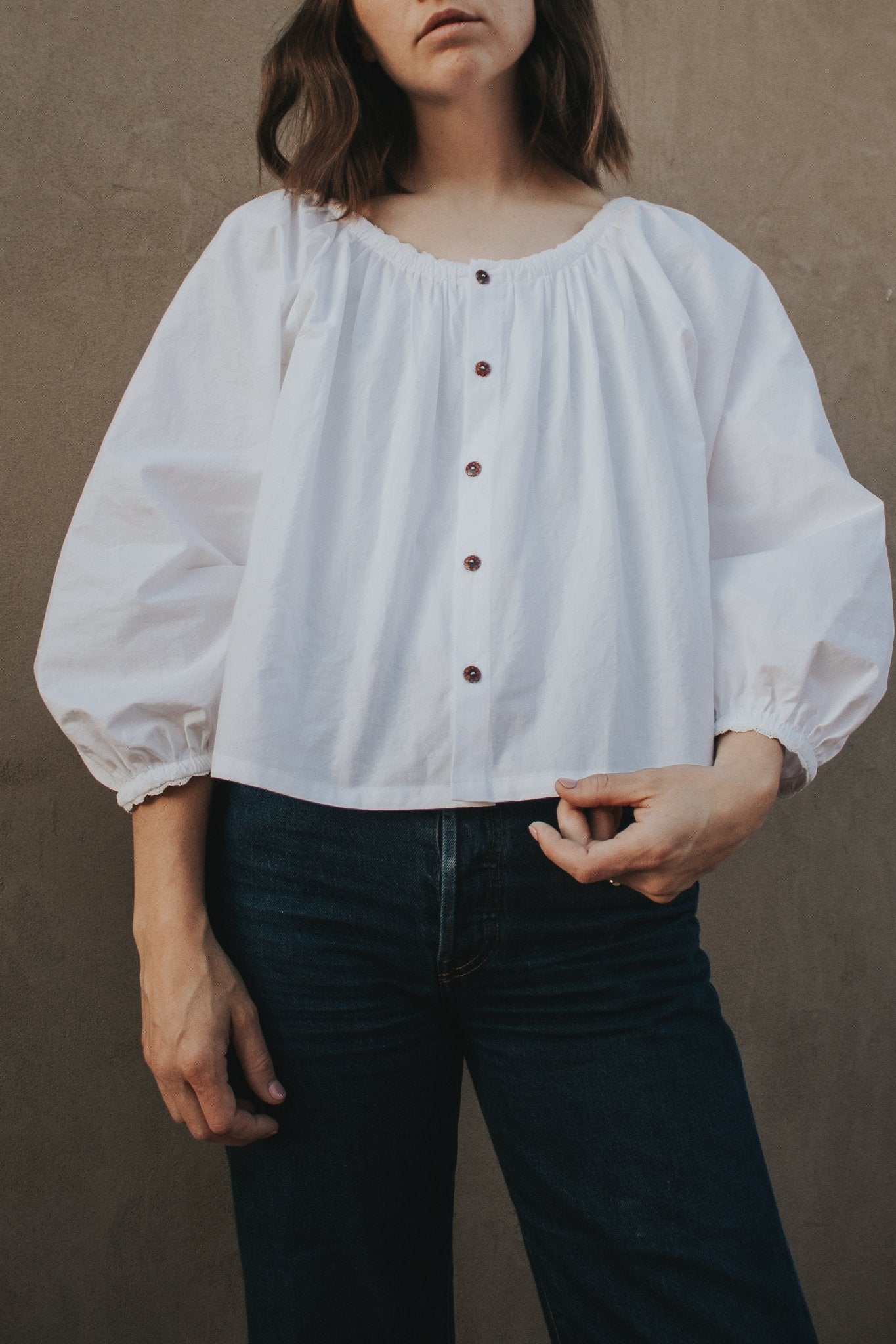 CAROL Blouse PDF Sewing Pattern - Madswick - Simplifi Fabric