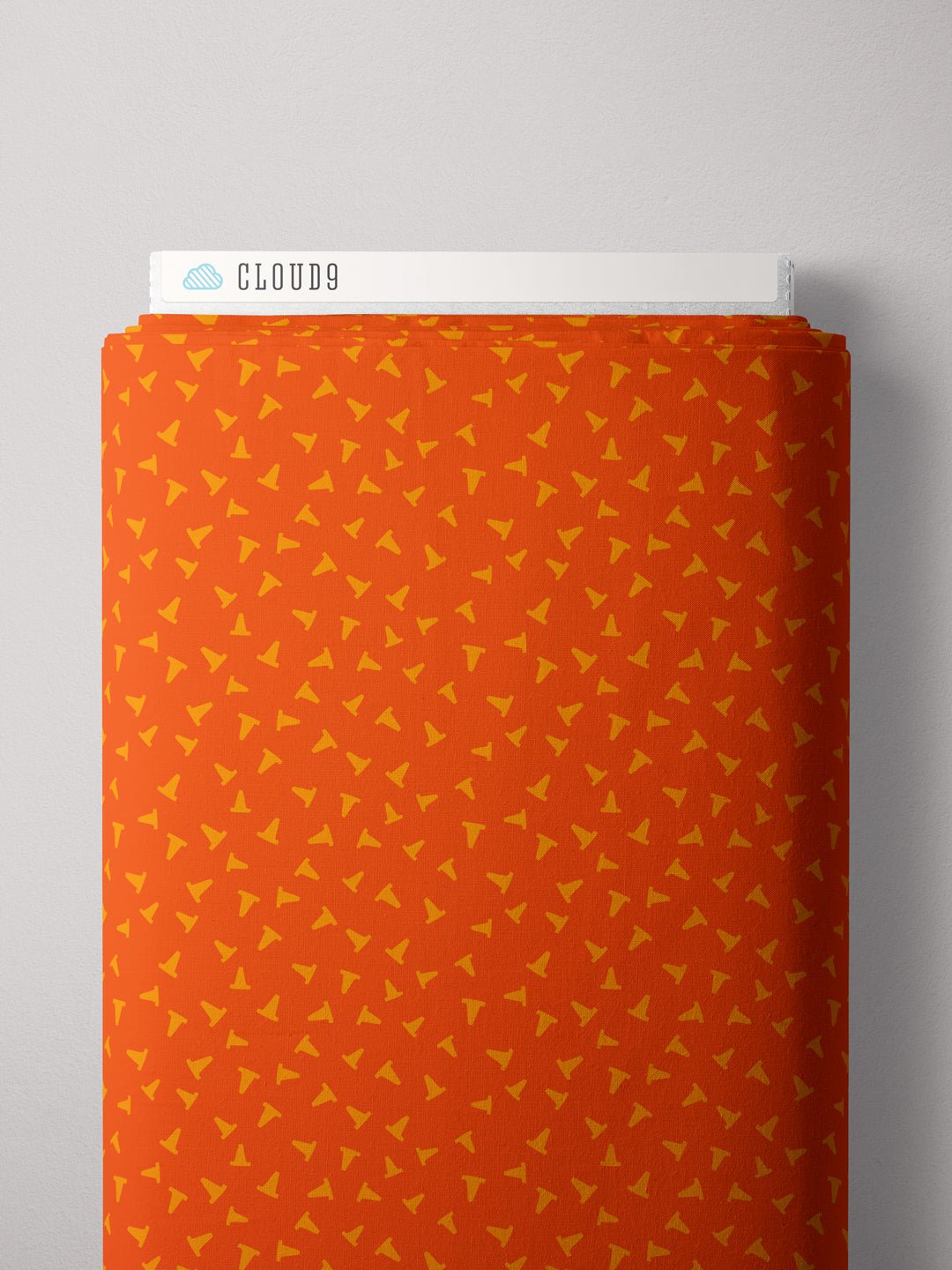 Caution - Orange - Fire! Fire! Fire! - Loo McNulty - Cloud 9 Fabrics - Poplin - Simplifi Fabric