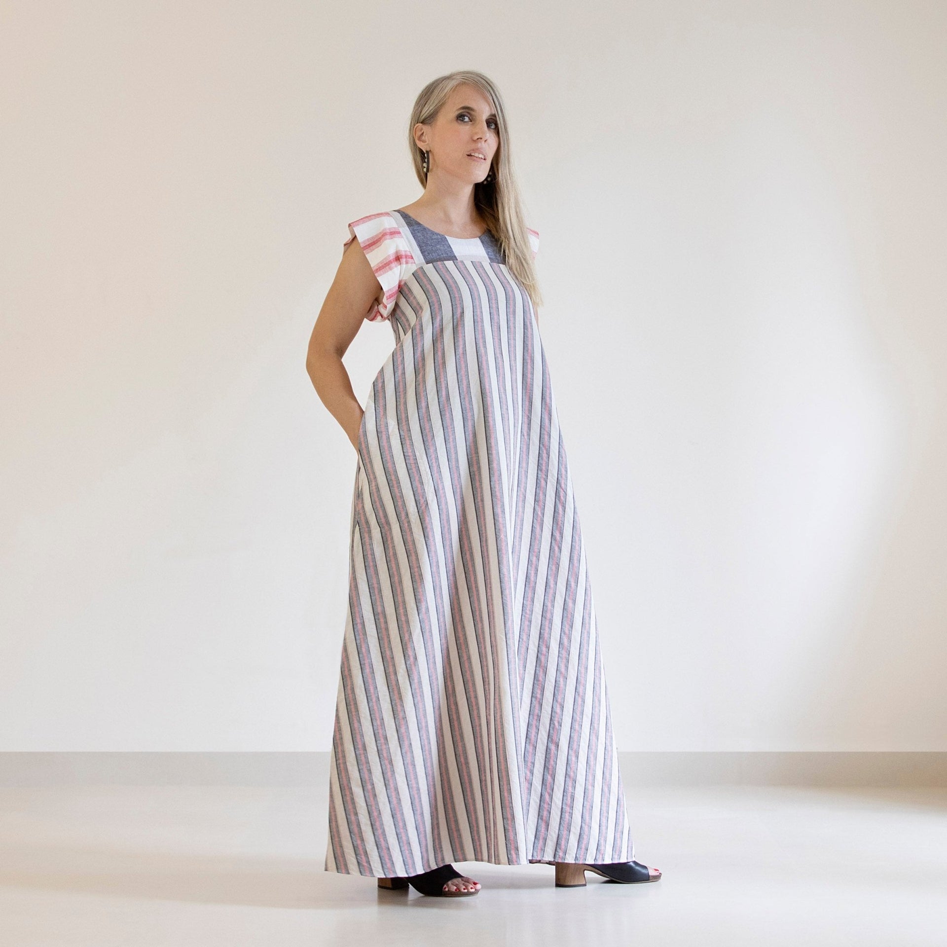 Celestial Maxi Dress #102 - Sewing Pattern - Pattern Fantastique  Simplifi  Fabric