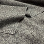 Italian Boiled Wool - Charcoal Heather