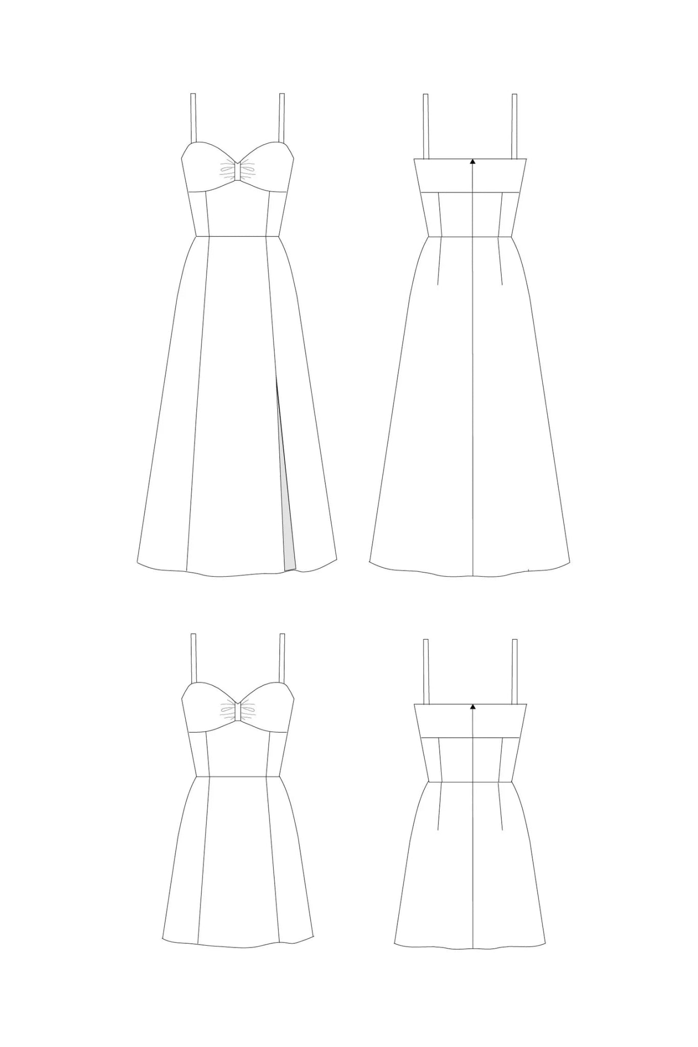Chloe Dress PDF Pattern - Sew Love Patterns - Simplifi Fabric