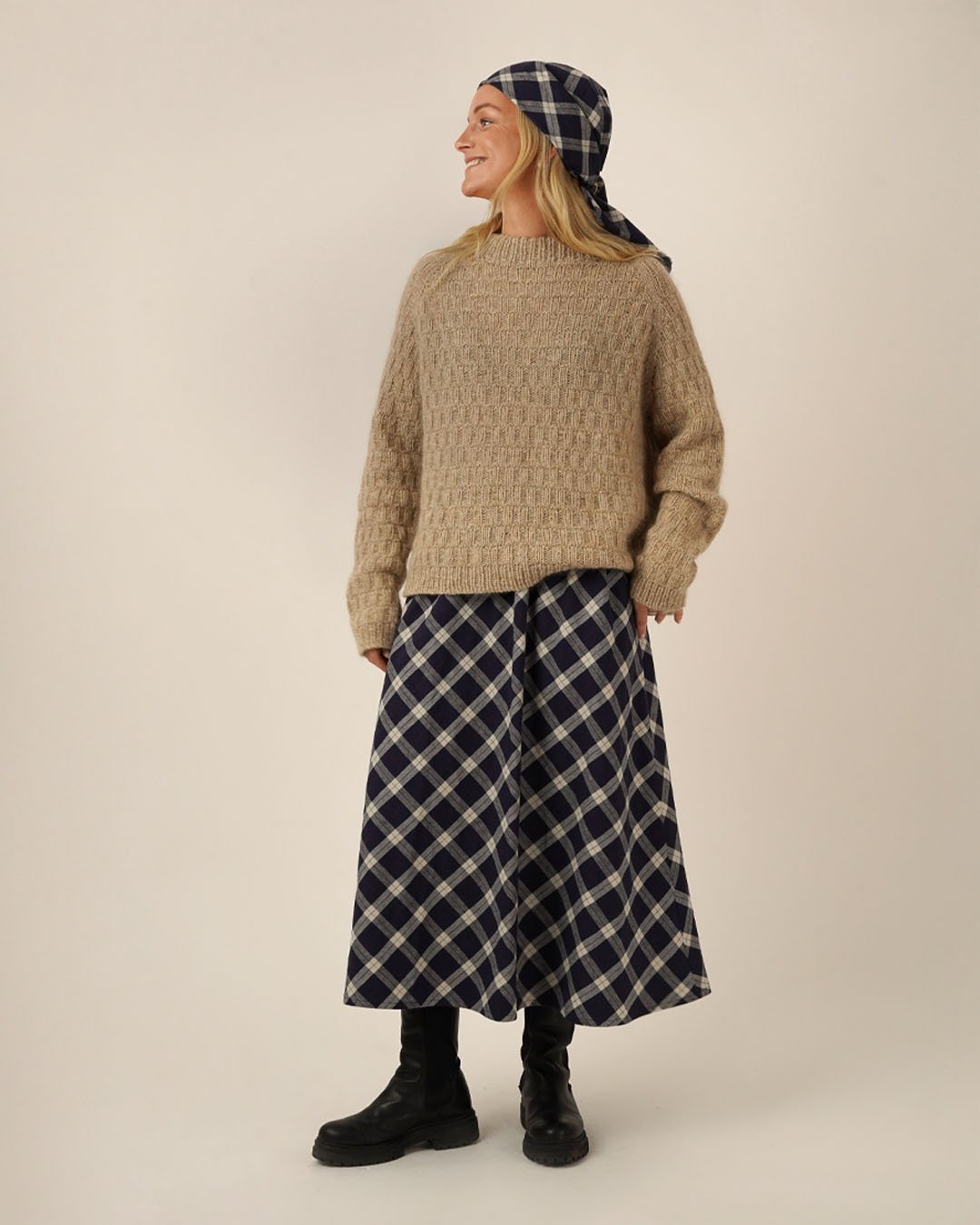 Claude Skirt Womens Paper Pattern - Wardrobe by Me - Simplifi Fabric