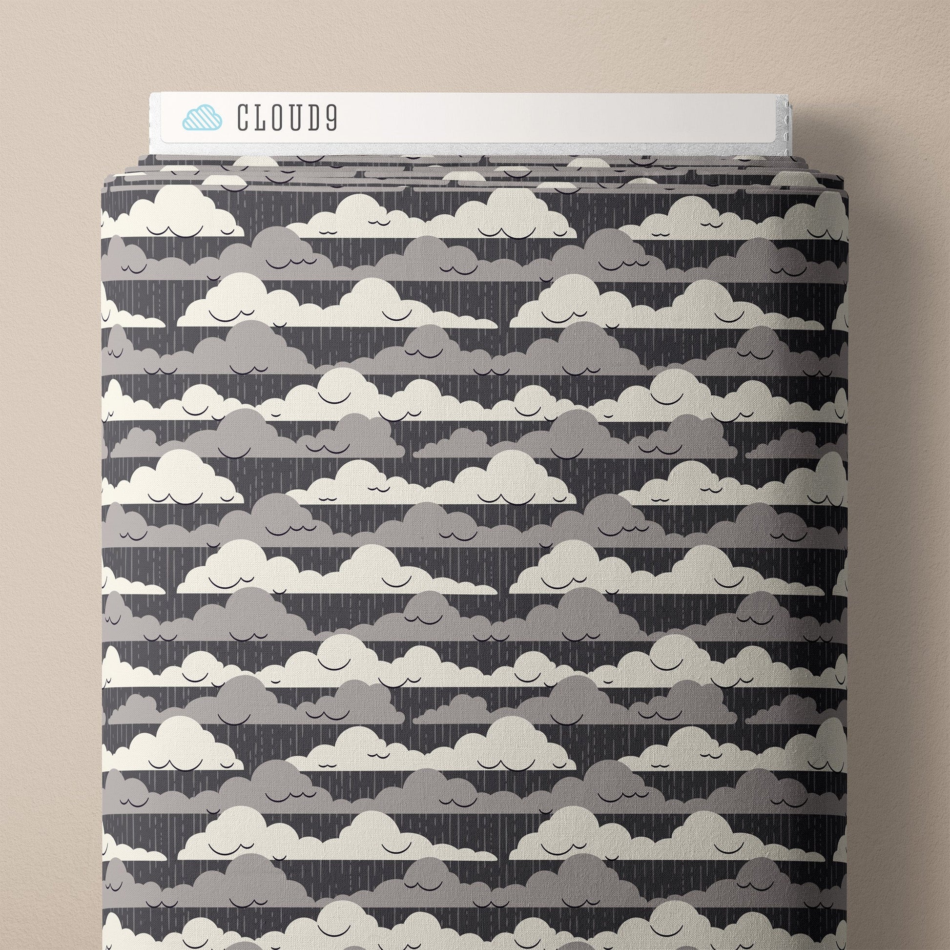 Cloudy Skies - Spring Showers - Ann Gardner - Cloud 9 Fabrics - Poplin - Simplifi Fabric