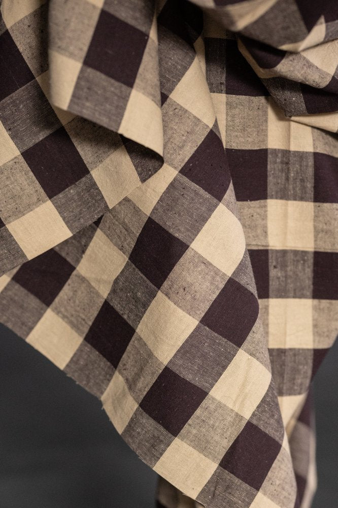 Coffee Creme Handwoven Indian Cotton - Merchant & Mills - Simplifi Fabric