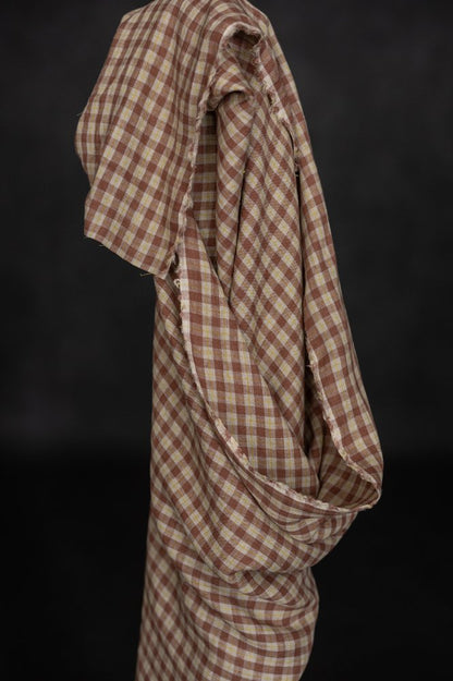 Connie Gingham Linen - European Import - Merchant & Mills - Simplifi Fabric