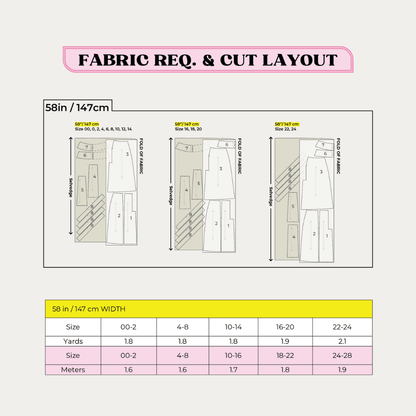 Cool Skirt PDF Pattern - Lydia Naomi - Simplifi Fabric