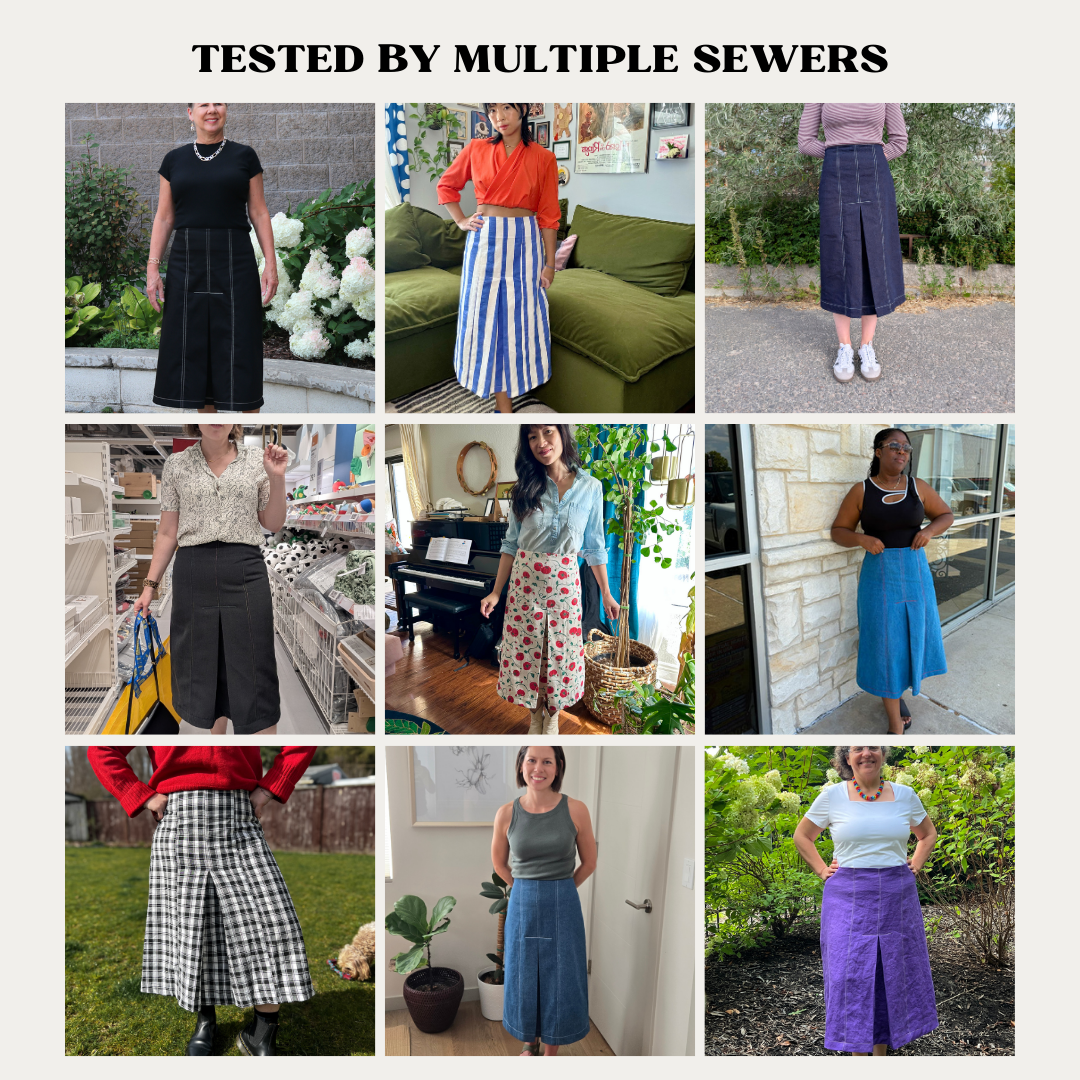 Cool Skirt PDF Pattern - Lydia Naomi - Simplifi Fabric