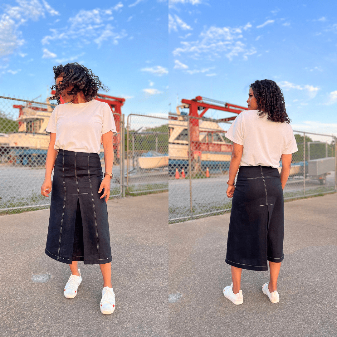 Cool Skirt PDF Pattern - Lydia Naomi - Simplifi Fabric