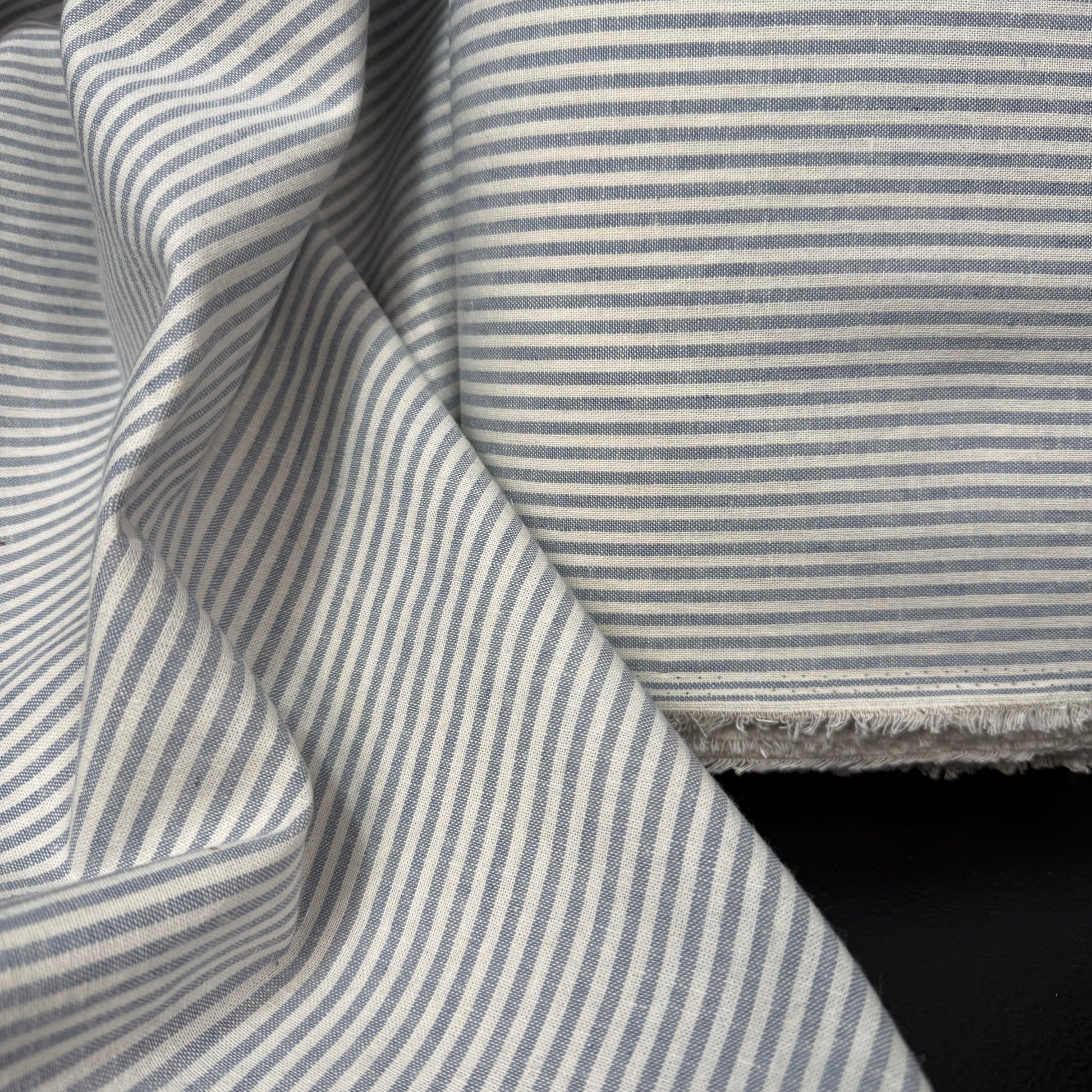 Cotton - Linen Stripe - Deadstock - Simplifi Fabric
