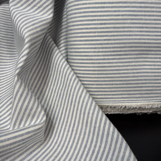 Cotton - Linen Stripe - Deadstock - Simplifi Fabric