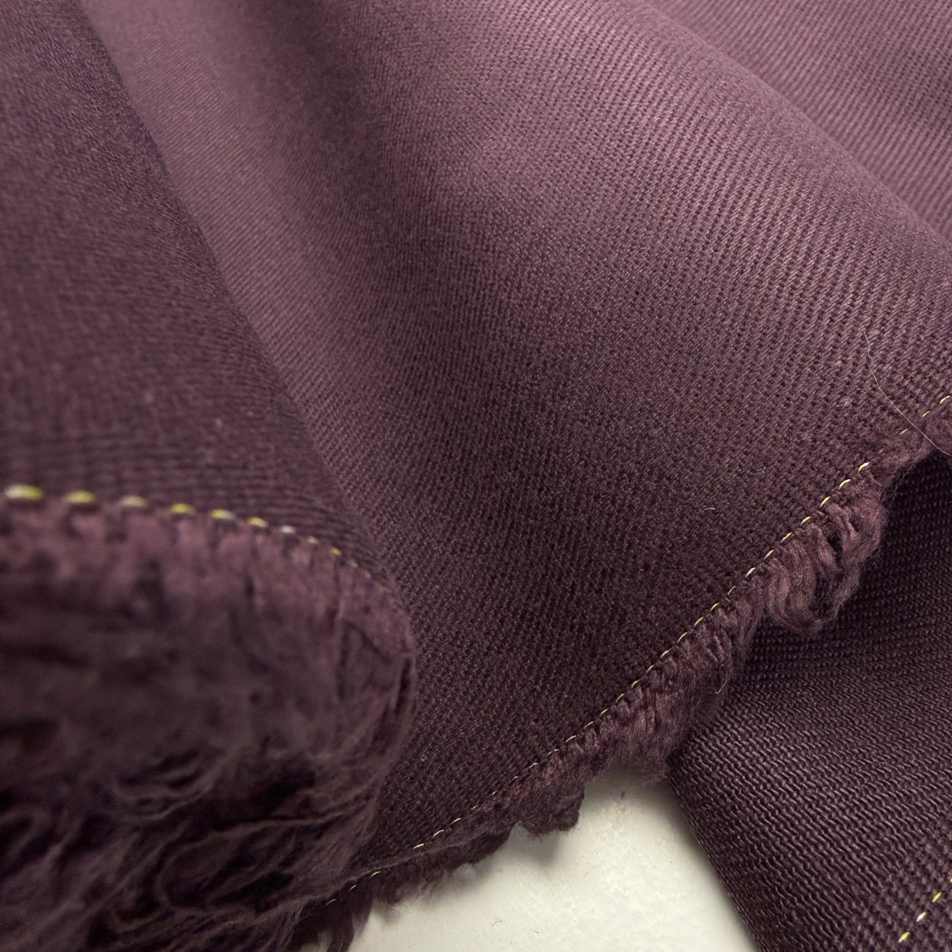 Cotton + Tencel Twill - Deep Mulberry - Simplifi Fabric