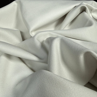 Cotton + Tencel Twill - Hint of Grey - Simplifi Fabric