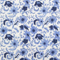 Country Floral - Blue - Indian Block Prints Cottage - Fableism Supply Co. - Simplifi Fabric