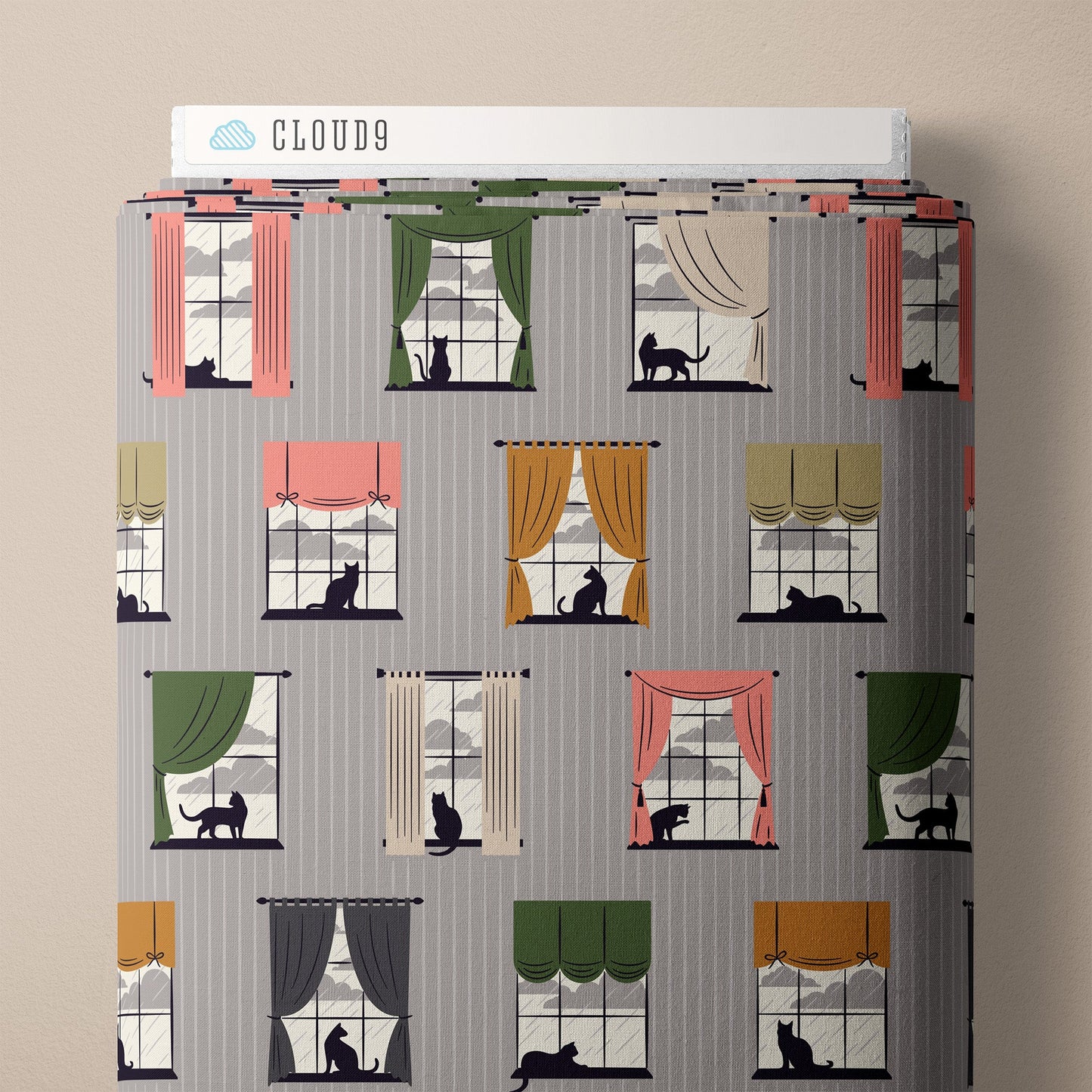 Cozy & Dry - Spring Showers - Ann Gardner - Cloud 9 Fabrics - Poplin - Simplifi Fabric