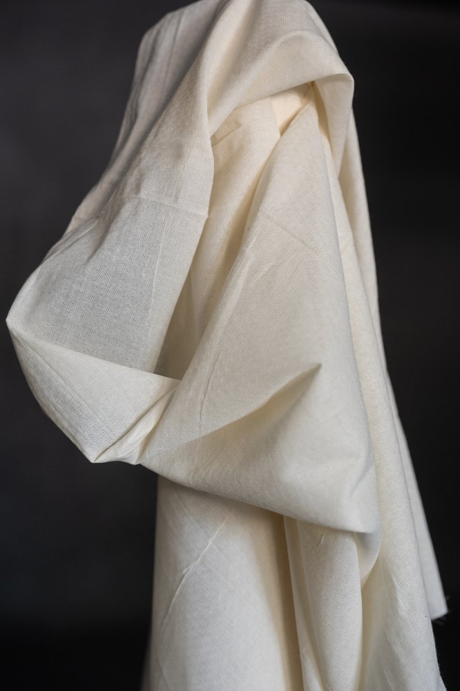 Cross Hatch Natural Indian Cotton - Merchant & Mills - Simplifi Fabric