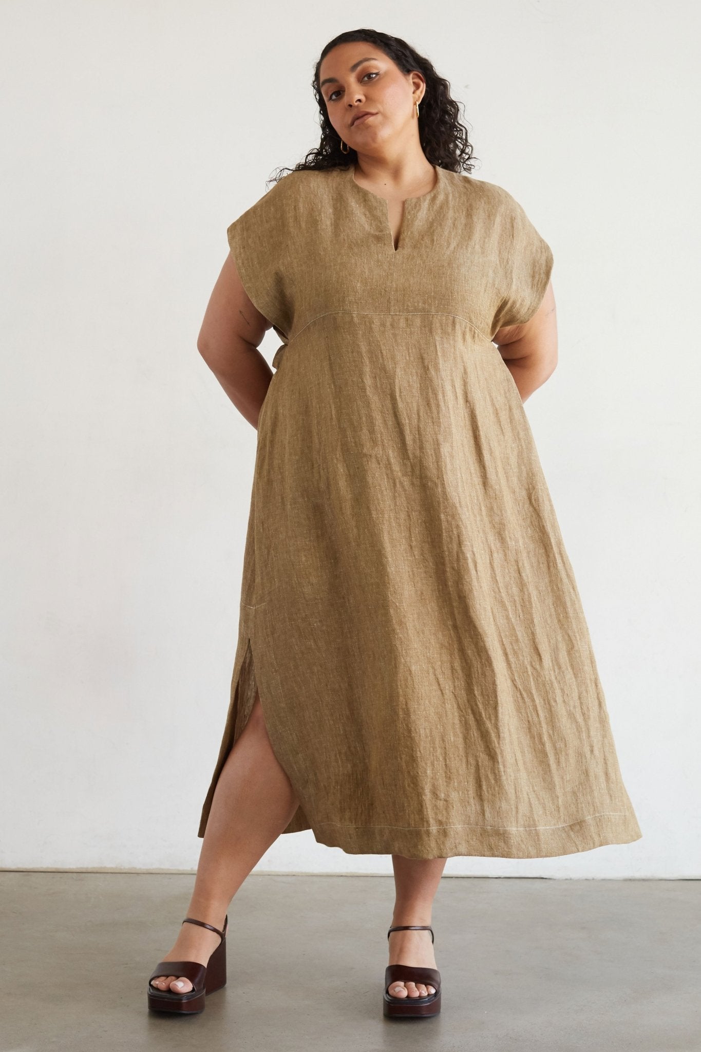Damn Good Dress Paper Sewing Pattern - Izzie - Simplifi Fabric