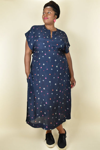 Damn Good Dress Paper Sewing Pattern - Izzie - Simplifi Fabric
